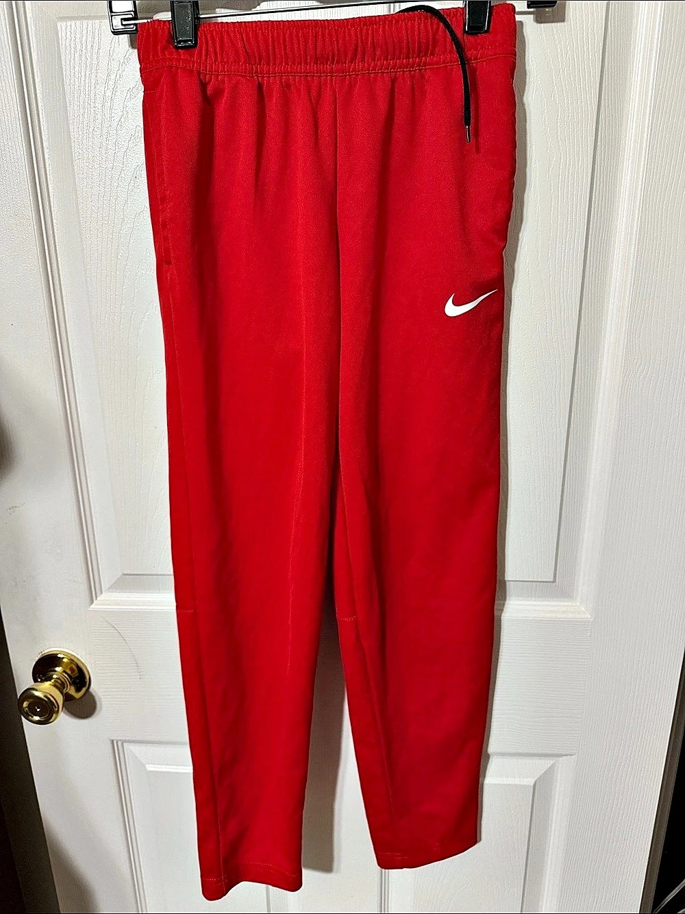 Nike Dri-FIT Track Pants in Red Size Medium Like New